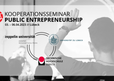Kooperationsseminar „Public Entrepreneurship“