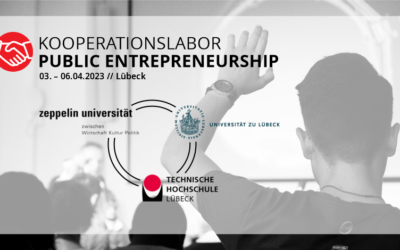 Ankündigung Kooperationslabor Public Entrepreneurship