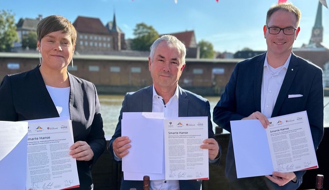 Smarte Hanse gegründet – Lübeck, Rostock, Stralsund und Wismar kooperieren bei der Digitalisierung